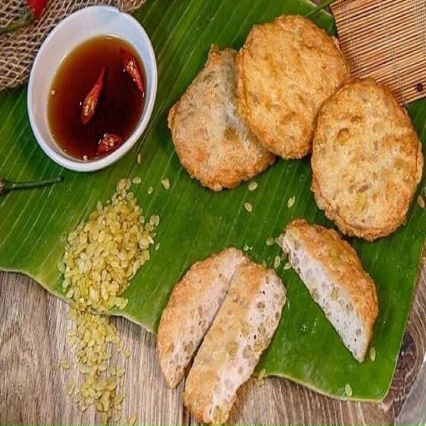 Đặc sản hà nội_chả cốm tươi ngon không chất bảo quản