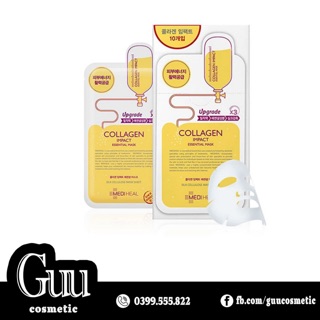 Hộp 10 miếng mặt nạ Mediheal Collagen Impact Essential Mask EX
