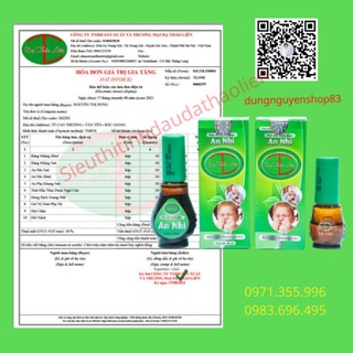 TINH DẦU THẢO DƯỢC AN NHI