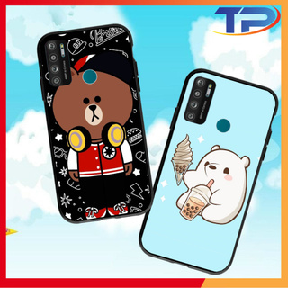 Ốp lưng Vsmart Live 4 / Joy 4 / Star 4 / Joy 3 / Aris hình Gấu Bear nghe nhạc