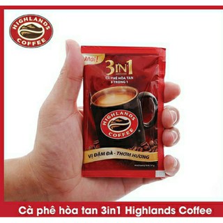 (gói lẻ ) Cà Phê Highland Coffee 3in1 Hòa Tan 17g