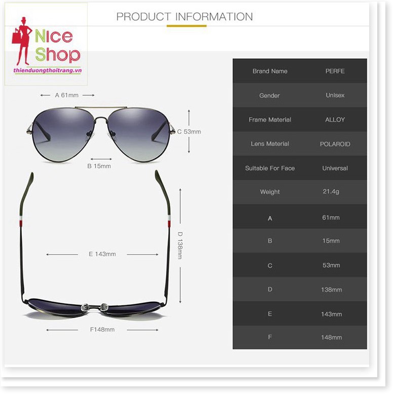 Giá Vốn - Mắt kính uniex phân cực chống trầy xước chống chói | BigBuy360 - bigbuy360.vn