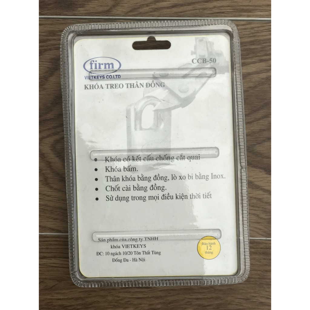 Bộ 2 ổ khóa mở chung 1 chìa FIRM, Khóa bấm chống cắt chìa vi tính
