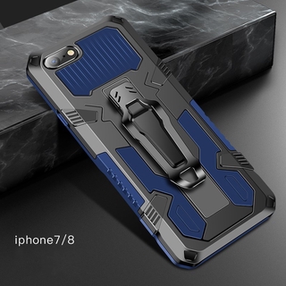Apple iPhone 8 Plus 7 Plus 8 7 6S Plus 6 Plus 6S 6 Case Military Grade Anti Fall Bracket Armored Shockproof Cover