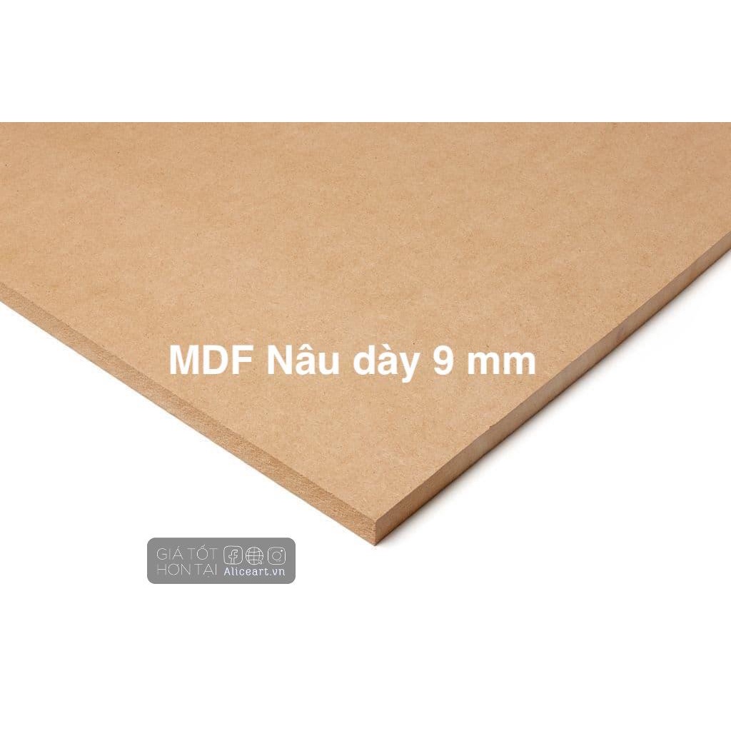 Bảng kê giấy vẽ A2 A3 A4 dày 9mm, 5mm - Gỗ MDF Mỹ thuật: Điêu khắc, đóng loa, tranh khắc gỗ - MỚI