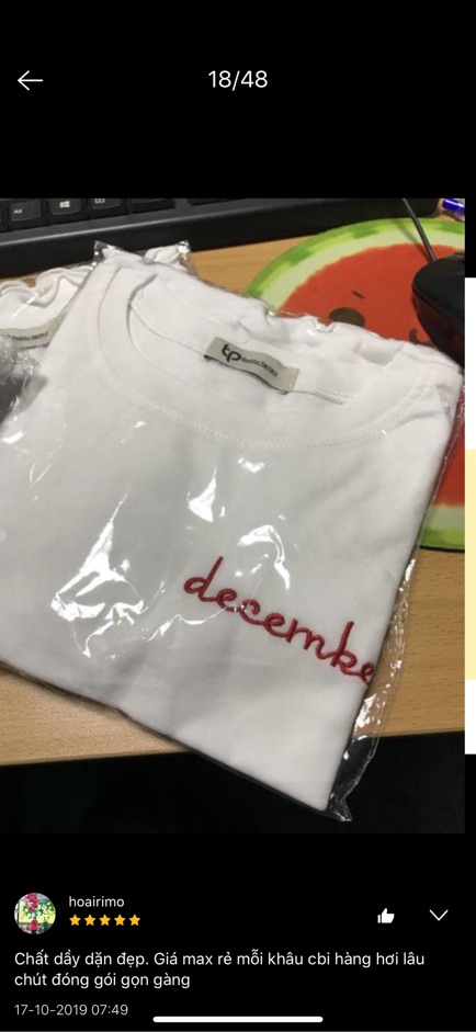 ÁO CROPTOP DECEMBER