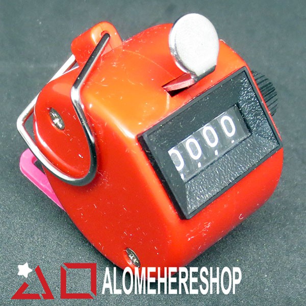 Bộ đếm bằng tay 4 số phục vụ công tác kiểm điếm ngày công, ngày thu hoạch trong nông nghiệp, quân sự, kỹ thuật