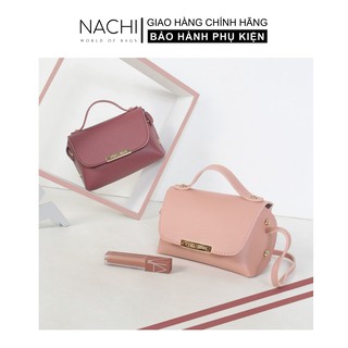 Túi xách nữ mini Verchini nắp nẹp có quai