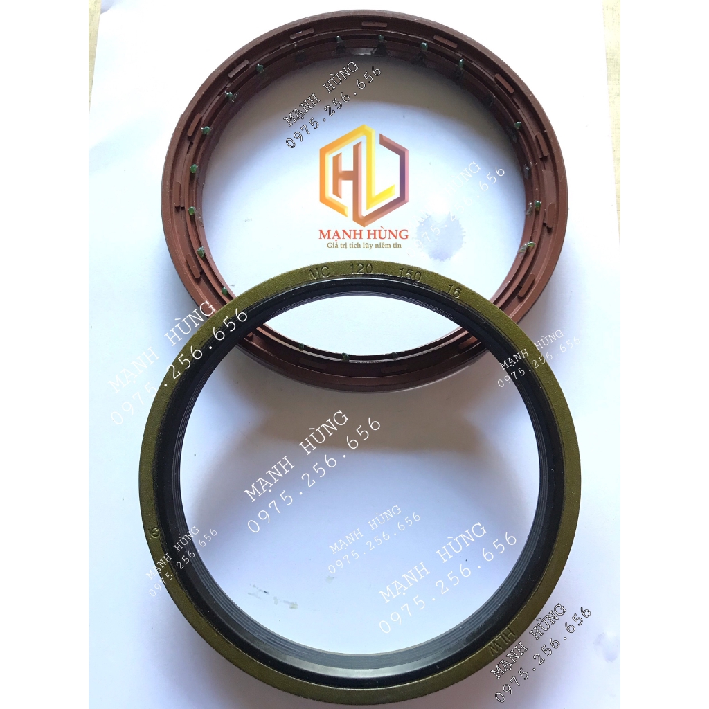 Phớt 120*150*16 phớt may ơ cầu dầu may ơ sau