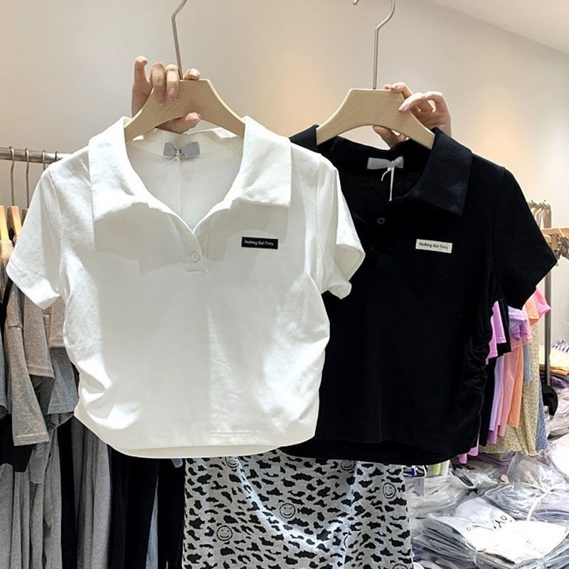 Áo polo Ngắn Tay Thời Trang Mùa Hè Dành Cho Nữ