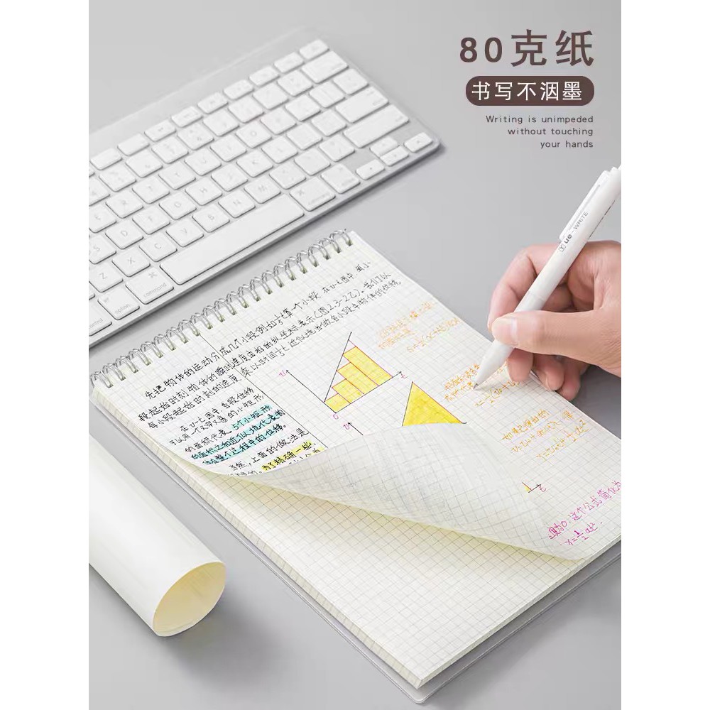 Sổ tay bìa cứng trong suốt A5 và B5