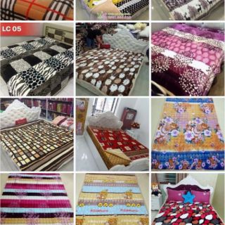 Thảm trải giường lông cừu 1m8x2m