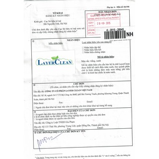 Nước lau sàn hữu cơ Layer Clean 300ml