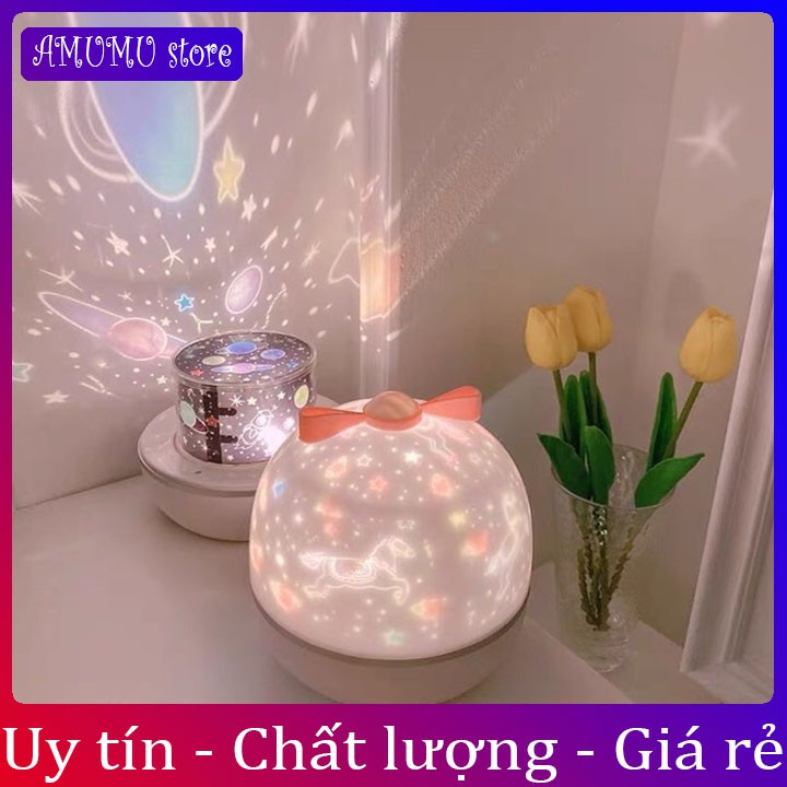 (rẻ vô địch)Đèn ngủ chiếu sao cổ tích, đại dương, sinh nhật xoay tự động đèn led lãng mạn | BigBuy360 - bigbuy360.vn