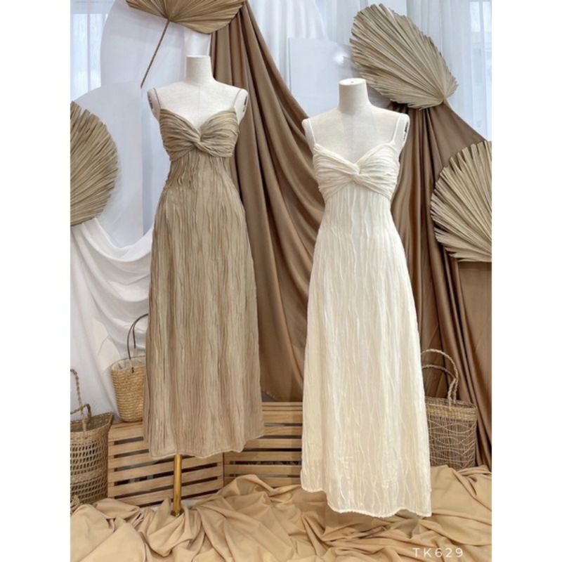 💢Váy 2s nhăn xoắn ngực🌸🌸 | BigBuy360 - bigbuy360.vn