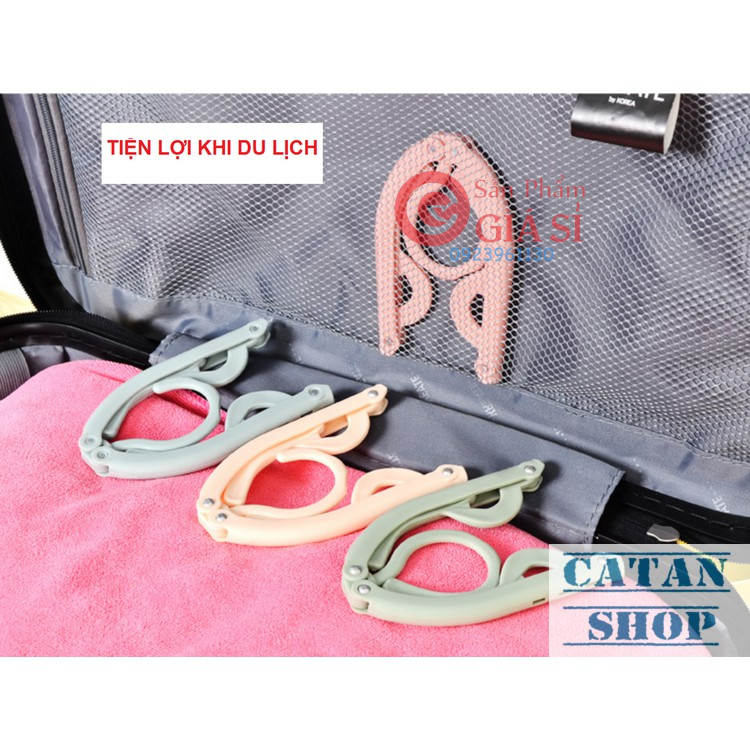 Combo 20 Móc treo quần áo xếp gọn , móc áo du lịch đa năng, mắc treo áo lót, áo ngực, áo 2 dây ❤️freeship❤️