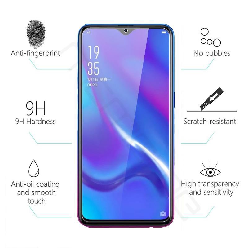 Kính cường lực cho OPPO A93 A52 A53 A73 A33 A31 A5 A9 2020 F17 Pro A12 A12E F15 A91 A92S A8 Reno ACE 2 A5X A1 A3 A3S A7X A11 A30 A31 A33