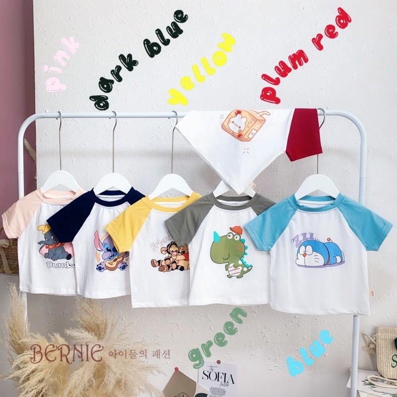 ÁO PHÔNG HOẠT HÌNH CHO BÉ TRAI - BÉ GÁI