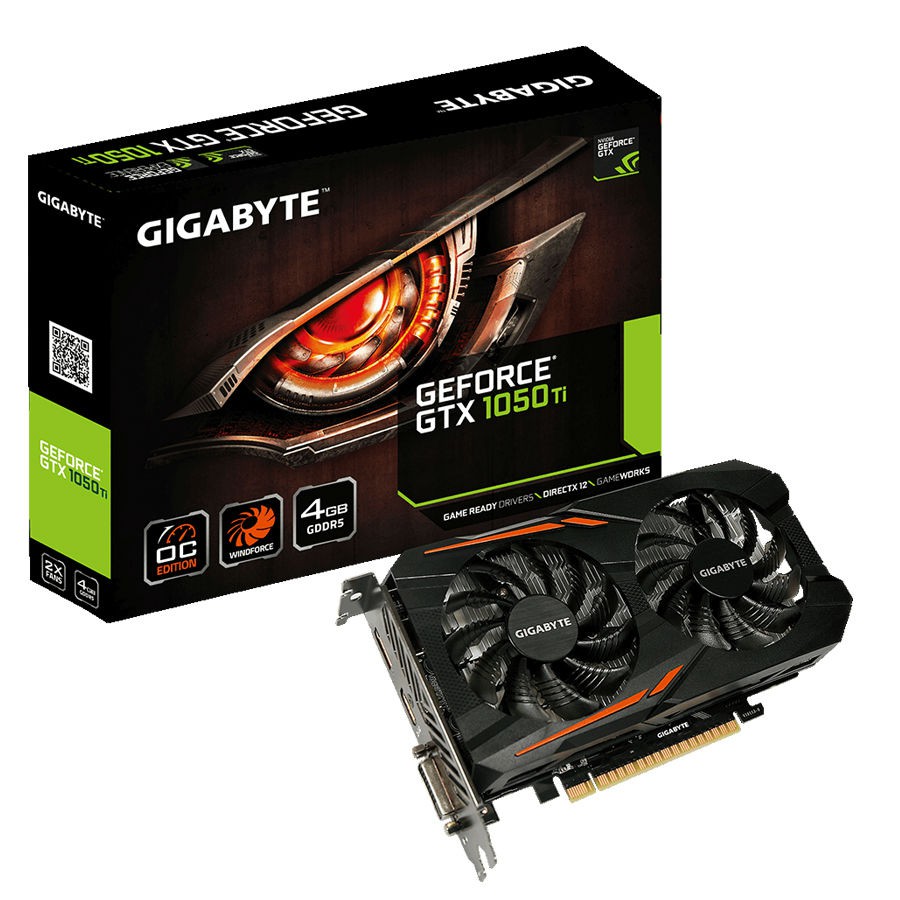 VGA GIGABYTE GTX1650OC- 4G  - Cạc hình cũ