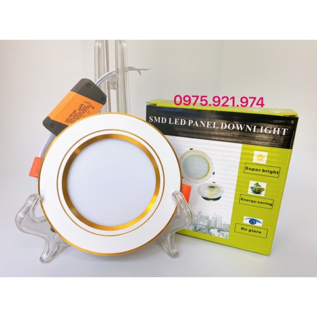 Đèn Led Âm Trần Downlight 7w 3 Màu Chip Hàn Quốc | BigBuy360 - bigbuy360.vn