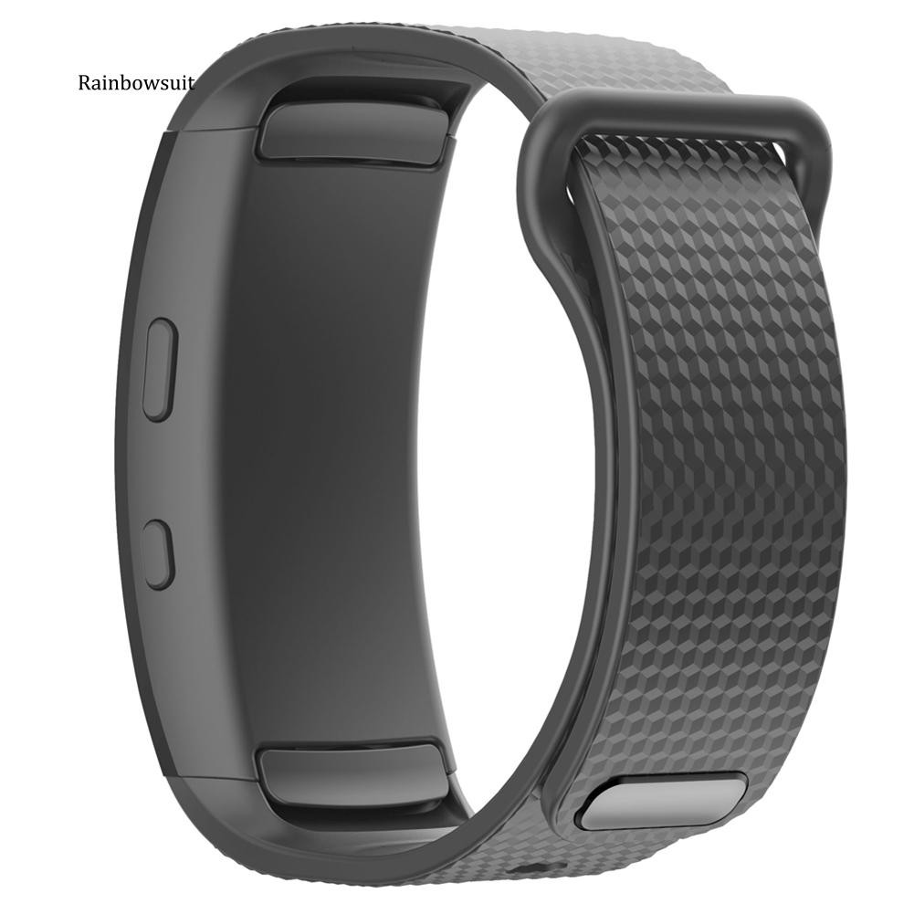 Dây đeo đồng hồ bằng silicone cho Samsung Gear fit2 / R360 / 5 / Pro