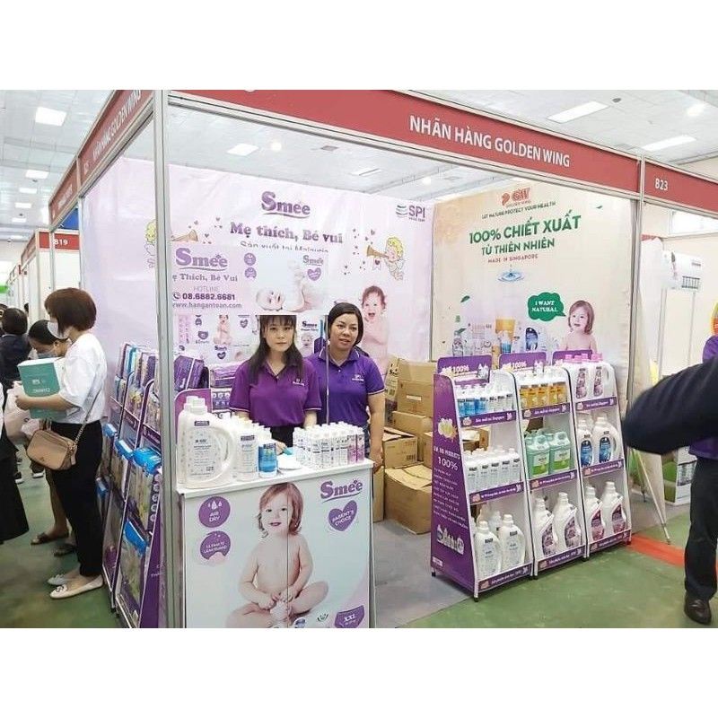 Tã/bỉm dán/quần Smee S60/M54/L46/XL40/XXL34