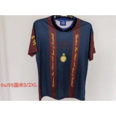 Áo đấu cổ điển chất lượng hàng đầu 07 / 08 88 / 90 92 / 93 94 / 95 04 / 05 Áo bóng đá Inter Áo sơ mi nam Áo bóng đá