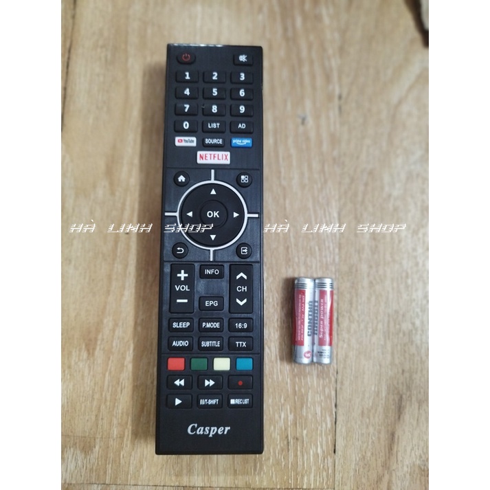 Điều khiển TV CASPER CHÍNH HÃNG Tặng PIN - REMOTE TIVI CASPER SMART