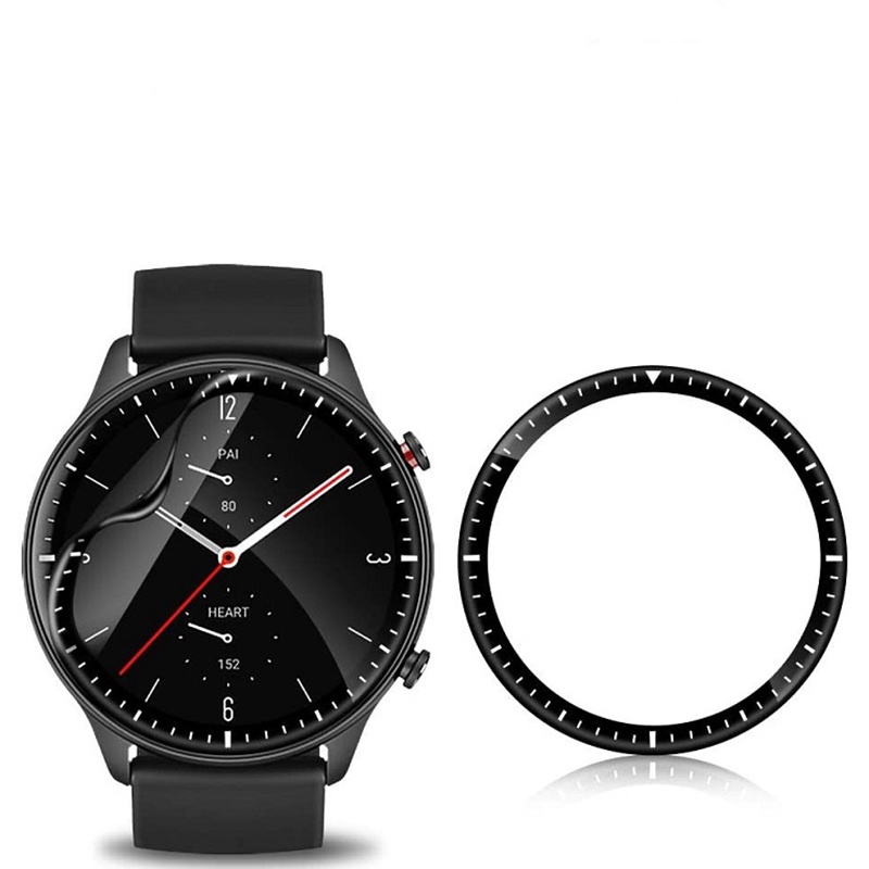 Miếng Dán Bảo Vệ Màn Hình Viền Cong Cho Xiaomi Huami Amazfit GTR3 GTR 3 Pro GTR-3 GTR 2 2E 20D