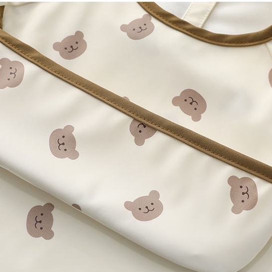 Yếm Ăn Không Tay Dễ Lau Chùi Cho Bé