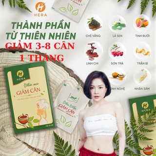 Viên uống giảm cân hera plus 💖chính hãng💖 trà thảo mộc giảm cân bất bại an toàn từ thiên nhiên