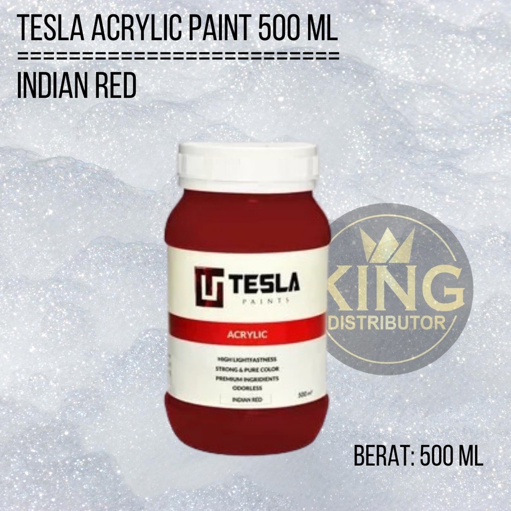Tesla Sơn Acrylic 500 ml Chất Lượng Cao Chuyên Dùng