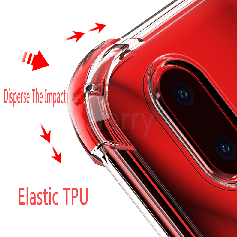 Ốp điện thoại TPU dẻo trong suốt chống trầy dầu và ố vàng cho Samsung Galaxy A72 A52 A32 A42 A02S A12 A01 A10/s M31 M10
