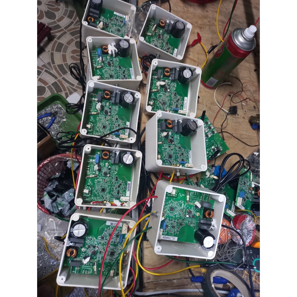 TEST lốc tủ lạnh inverter