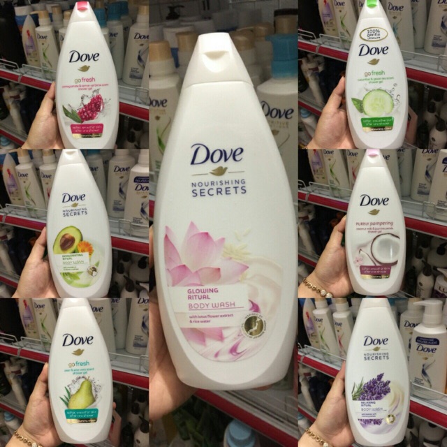 Sữa tắm dove 500ml