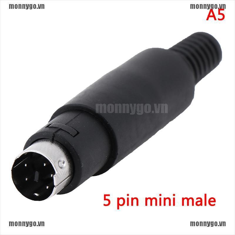 Đầu nối cáp 3/4/5/6/7/8 PIN Mini DIN chất lượng cao