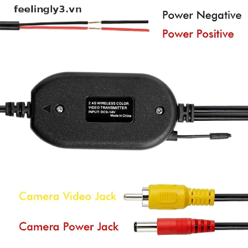 Thiết bị truyền tín hiệu video không dây YuanTing RCA 2.4GHz cho xe hơi/xe buýt 3m
 | BigBuy360 - bigbuy360.vn