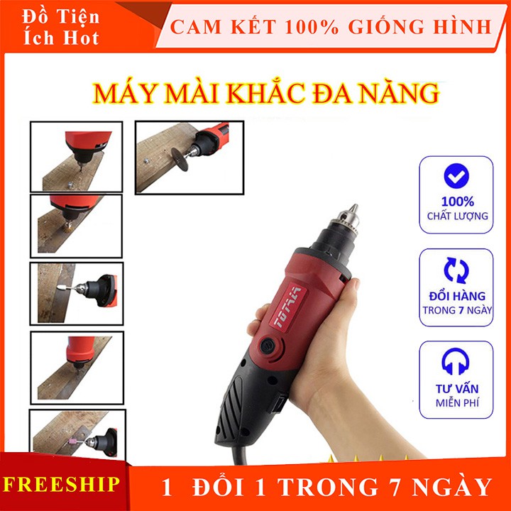 Máy mài khuôn, máy mài khắc đánh bóng đa năng mini nhỏ gọn