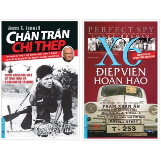 Sách - Combo Chân Trần Chí Thép + X6 Điệp Viên Hoàn Hảo (Bìa mềm) - First News