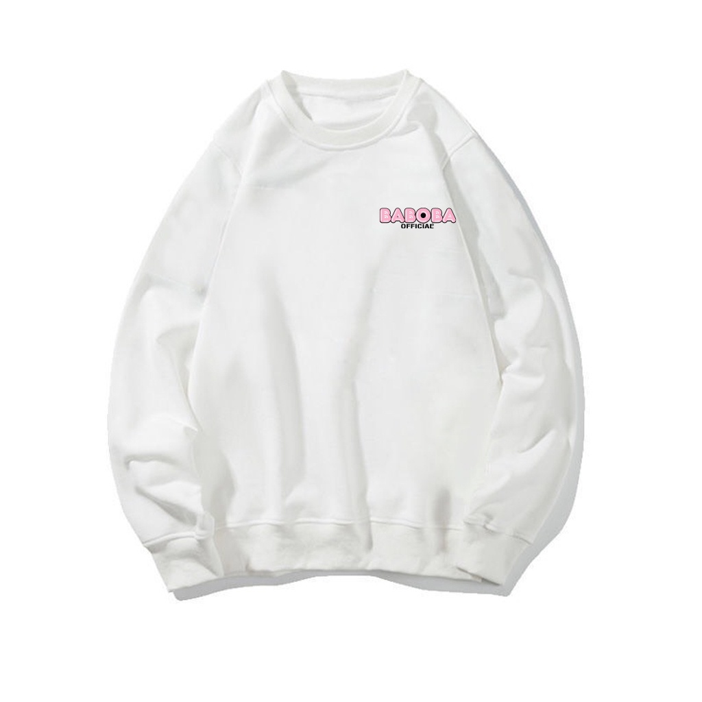 Áo Hoodie/sweater Boba Tea thu đông oversize