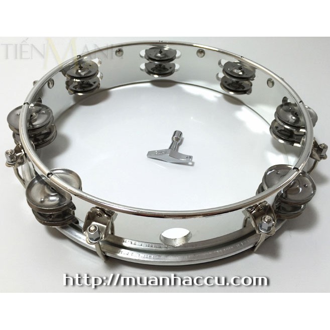 Trống lắc tay - Lục lạc gõ bo Inox Tambourine Yamaha MT6-102A