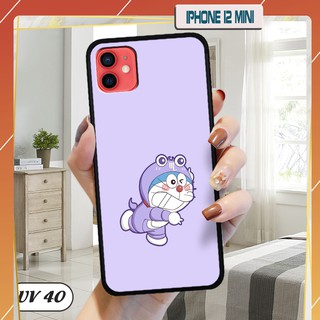 Ốp lưng nhám viền dẻo IPhone 12 mini in hình