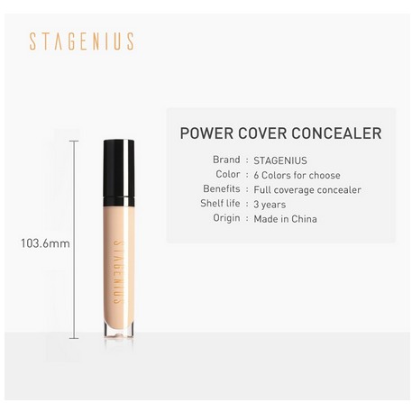 (Hàng Mới Về) Kem Che Khuyết Điểm Stagenius Độ Che Phủ Cao 25g | BigBuy360 - bigbuy360.vn