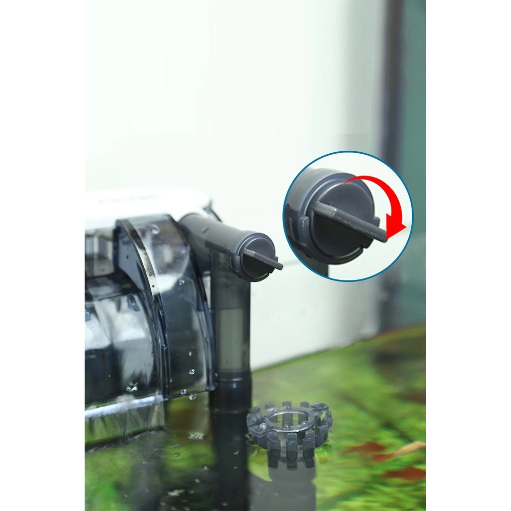 LỌC THÁC - LỌC TREO SOBO 618H/ 628H/ 638H chạy êm cho bể cá thủy sinh treo thành hồ
