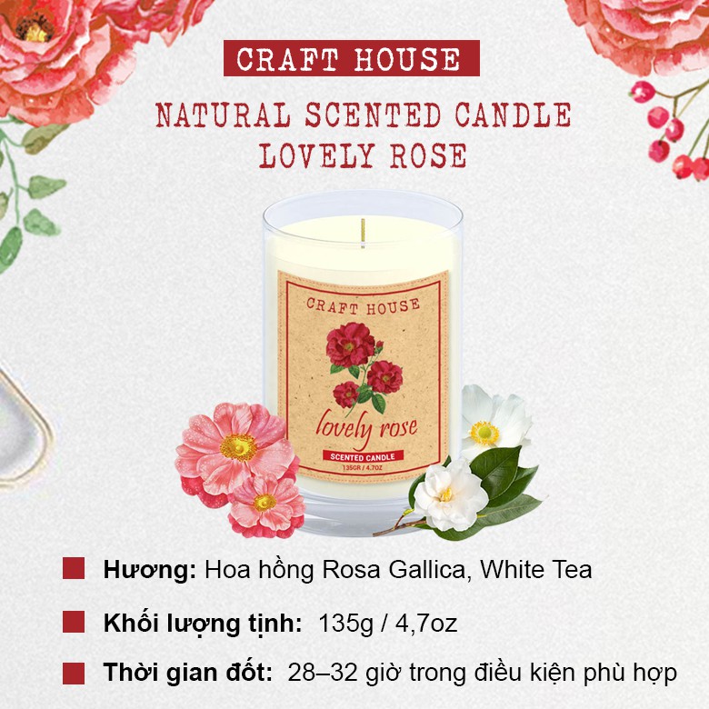 Nến Thơm Thiên Nhiên Aroma Works Natural Scented Candle