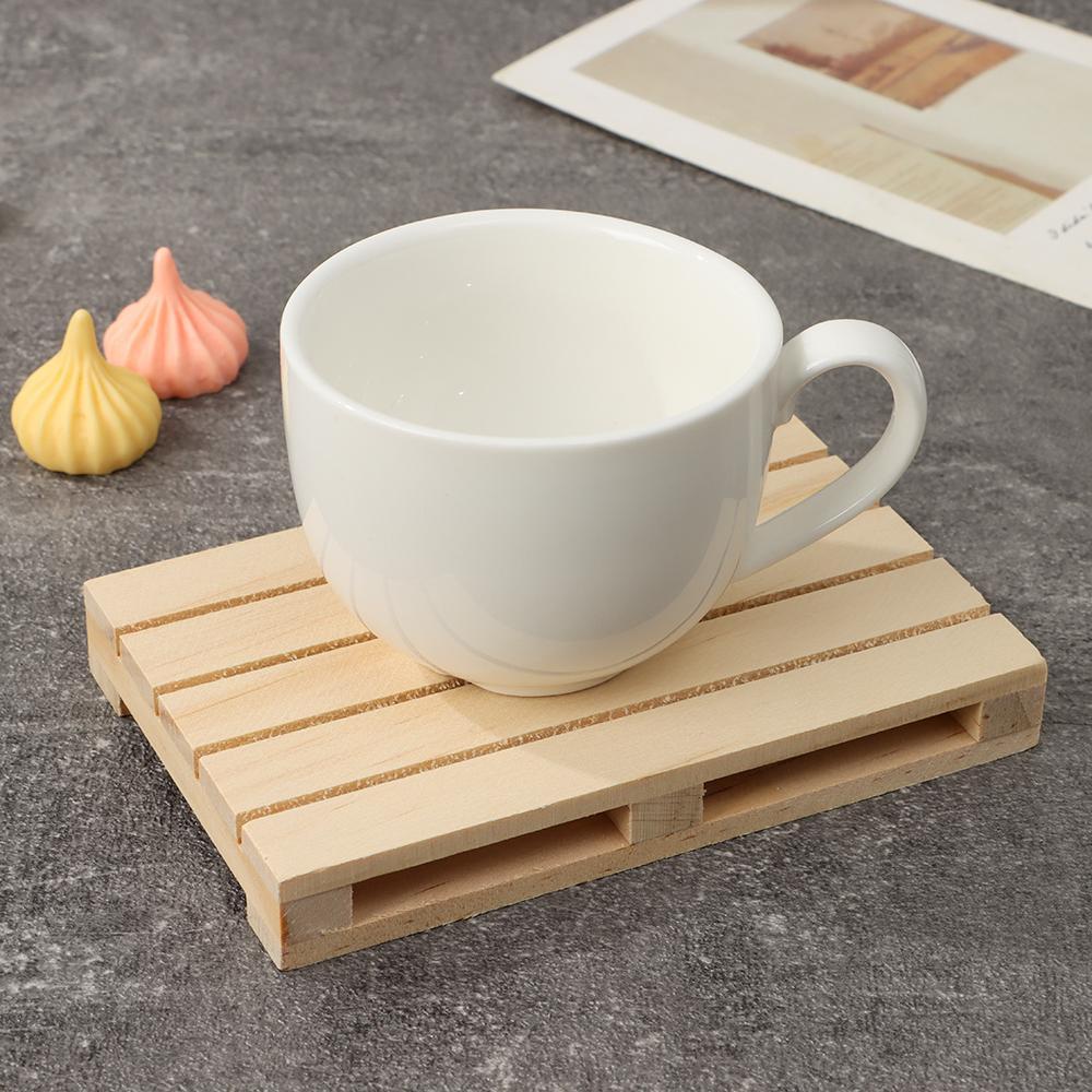 FAY Khay Gỗ Mini Lót Cốc Trà Để Bàn Trang Trí