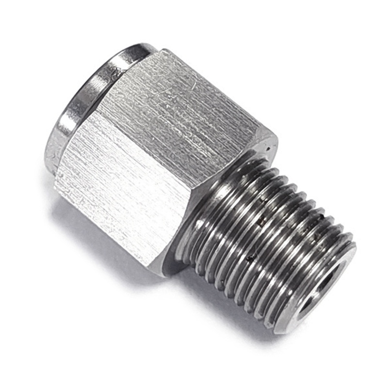 Đầu Nối Chuyển Đổi Áp Suất Nước Ren Bên Trong 1 8NPT Sang M10x1 0