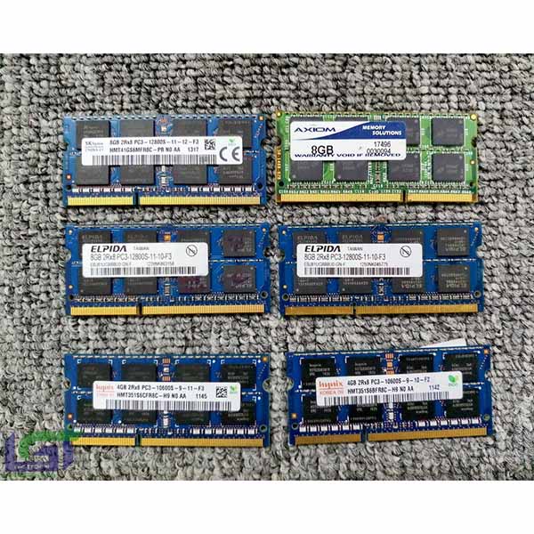 Ram Laptop DDR3 8GB 1333/1600Mhz ( PC3- 10600s/PC3-12800s)