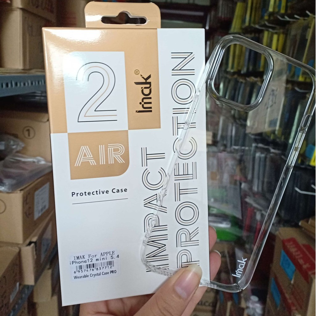 Ốp lưng nhựa cứng Imak Bằng Nhựa Cứng Trong Suốt Cho Iphone 12 mini/12 Pro/12 Pro max