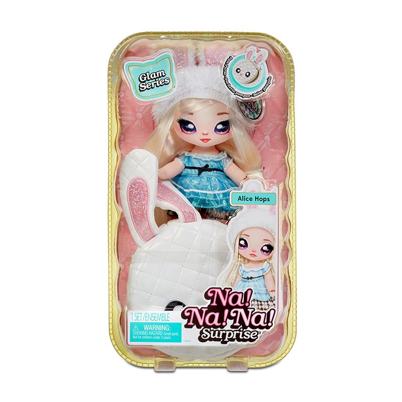 Đồ Chơi NA NA NA SURPRISEBộ Đôi Pom Sành Điệu Và Búp Bê Thời Trang - Alice Hops 575368EUC